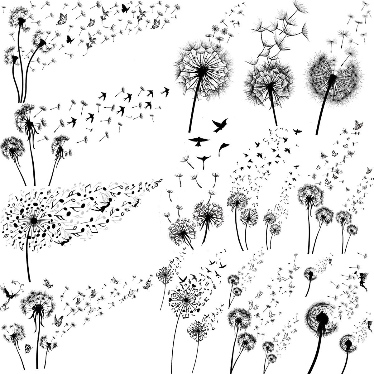 23 Designs Of Dandelion Tattoo For Men And Women VeAn Tattoo