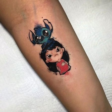 Gild the Lily Tattoo - Lilo & Stitch 💙❤️ | Facebook