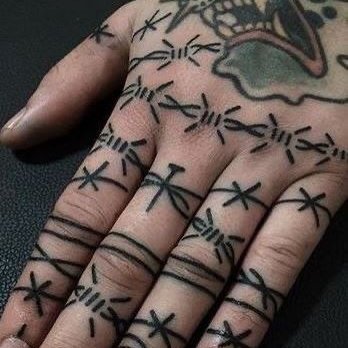 Finger tattoo