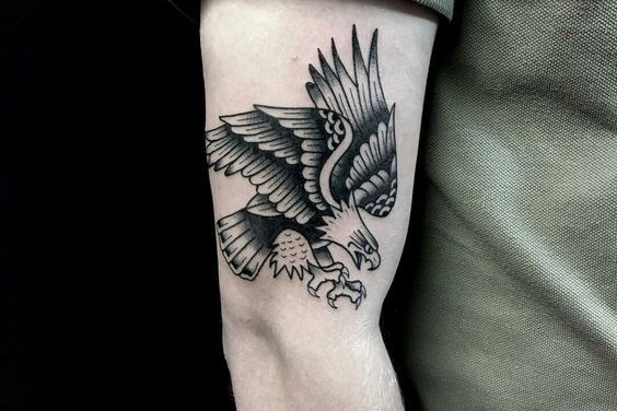 Joshua Whitten | What's better than a tattoo of an eagle? Answer: A tattoo  of two eagles! Thanks again @_crazybulls_ 🙏🏻. He did this in one shot  o... | Instagram