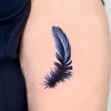 turkey feather tattoos