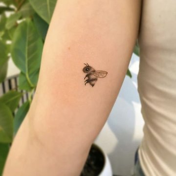 Bee tattoos