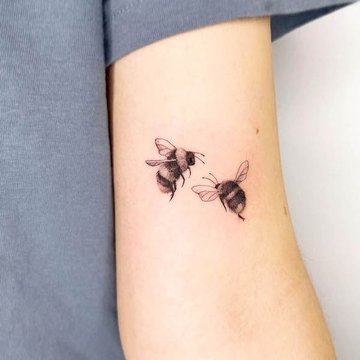 Bee tattoos