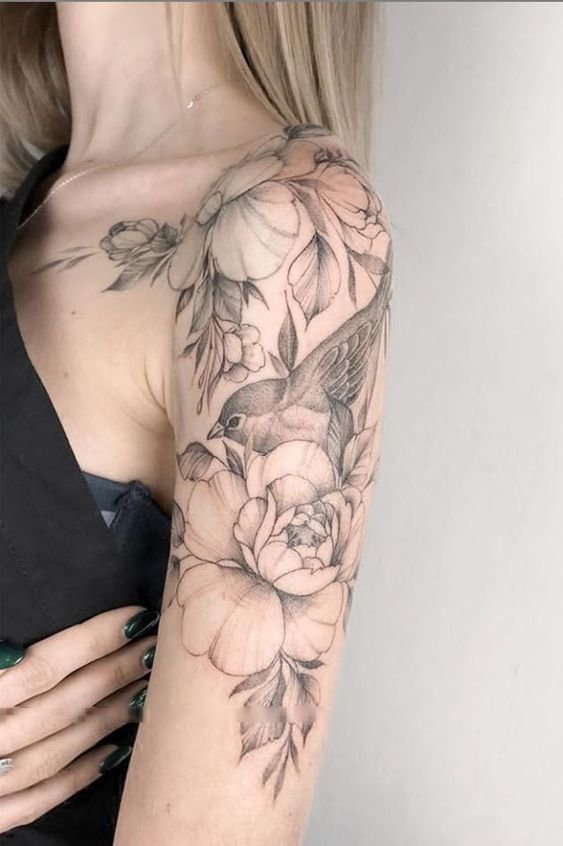27+ Ladies' shoulder tattoo designs: Classy & Unique & With Meaning ...