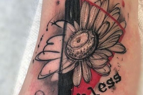 Trash Polka tattoo