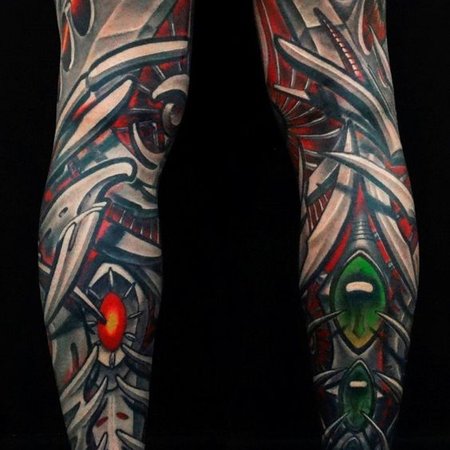 27+ Coolest leg sleeve tattoo designs for men in different styles ...