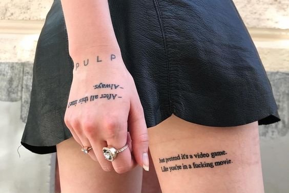 Tattoo quotes