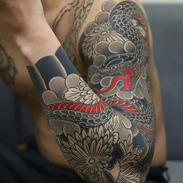 create unique japanese tattoo design