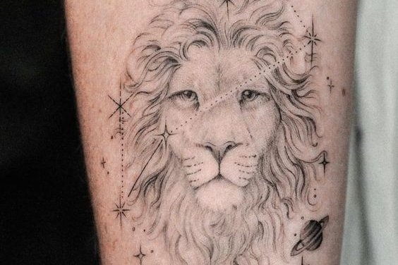 leo tattoo design
