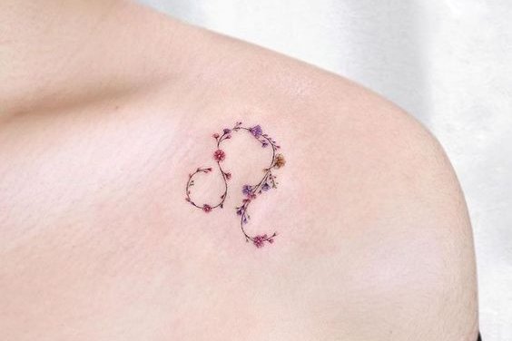 leo tattoo design