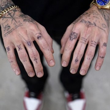 Finger tattoo