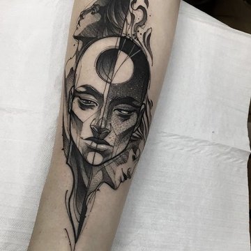 gemini tattoo design