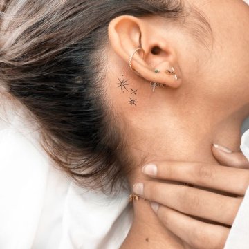 neck tattoo
