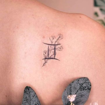 gemini tattoo design