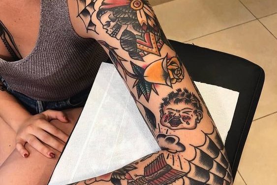Traditional tattoo