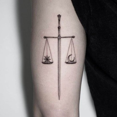 100 Libra Tattoo Ideas with Meaning | Art and Design
