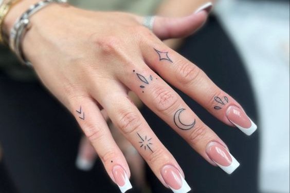 Finger tattoo
