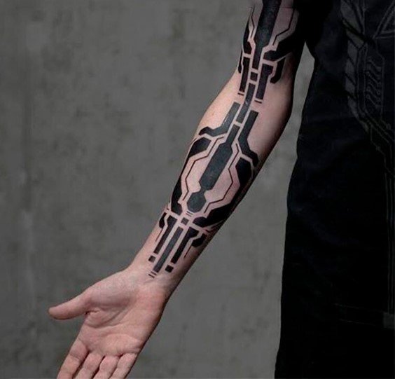 17+ Cyberpunk Style Tattoos: Ideas and Meanings. Style Guide. - VeAn Tattoo