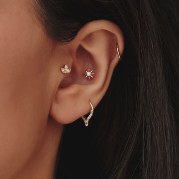 ear piercing types