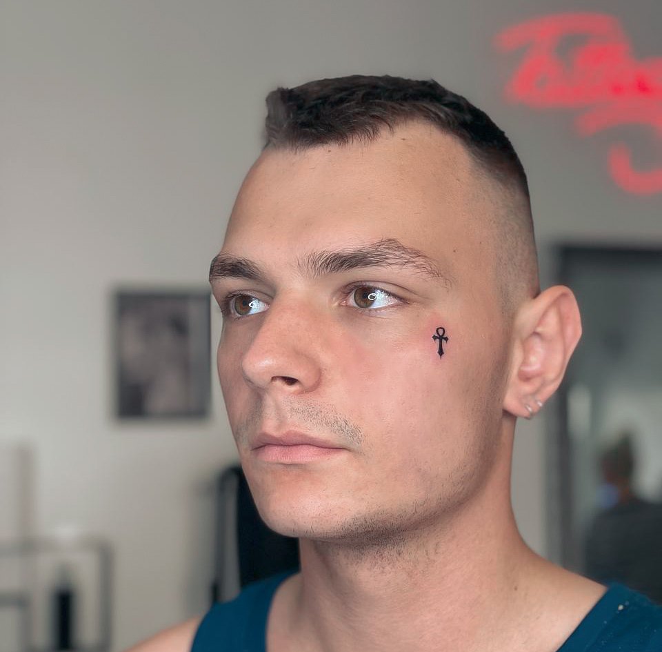 Face tattoos | 15+ Best Tattoo Ideas for Men and Women. The best face ...