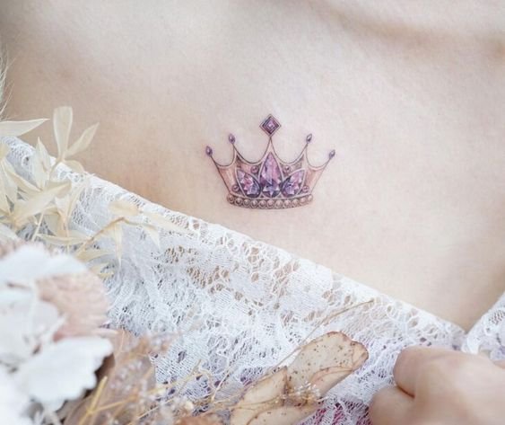 King and Queen Tattoo, Crown Tattoo, Girls Tattoo, Sticker, Body Tattoo,  Temporary Tattoo,