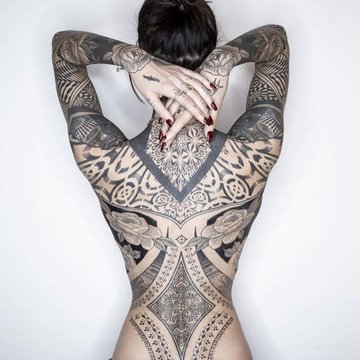 Cute Back Tattoo Girl | Cute Back Tattoo Girl | Flickr