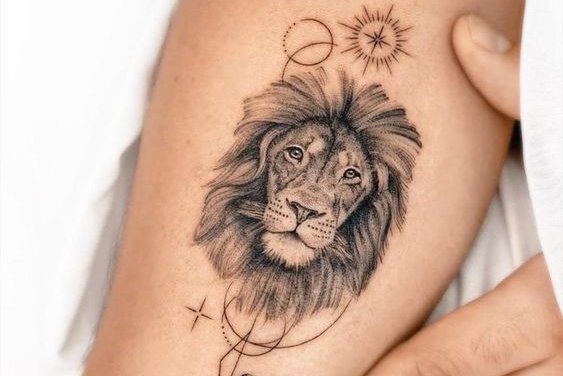 leo tattoo design