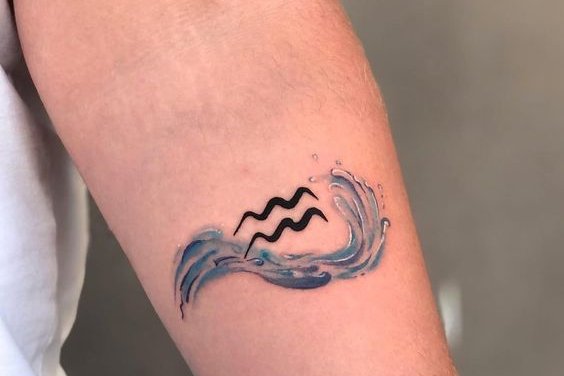 220+ Aquarius Tattoos Designs (2021) Zodiac Signs & Symbols Ideas | Aquarius  tattoo, Zodiac tattoos, Aquarious tattoo