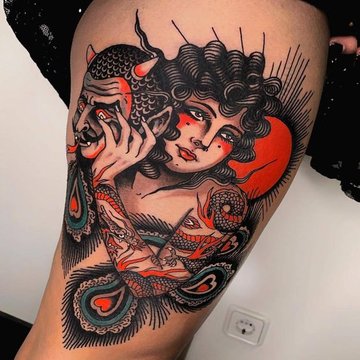 Traditional tattoo