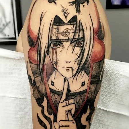 23+ Designs of Anime tattoo for men and women - VeAn Tattoo