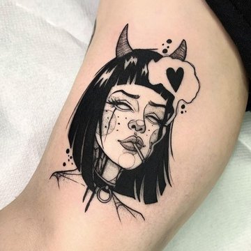 50 cool anime tattoos: from Sailor Moon to Attack on Titan - Legit.ng