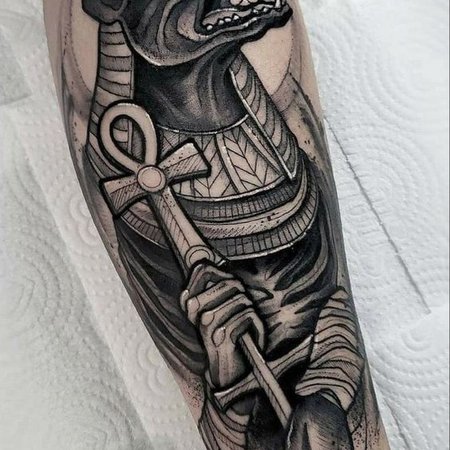 23+ designs and meaning of Anubis tattoo for men and women - VeAn Tattoo