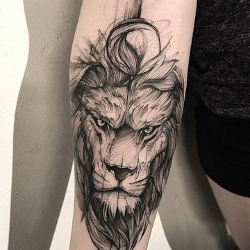 leo tattoo design