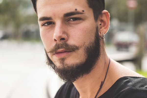 Eyebrow piercing