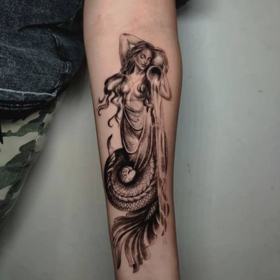 Pin by Kara Bish on Tattoos/Piercings | Mermaid tattoos, Pirate mermaid  tattoo, Mermaid tattoo designs
