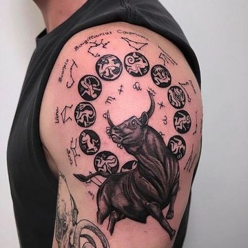 taurus tattoo ideas