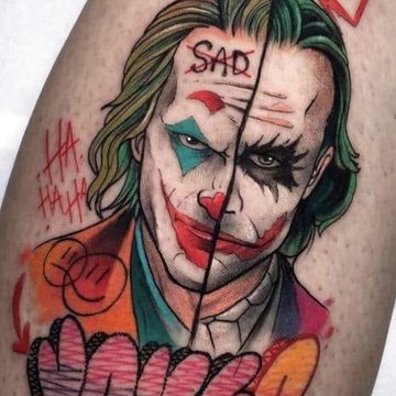 joker tattoo ideas