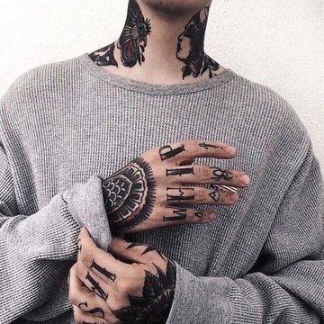 Finger tattoo