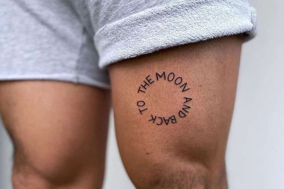 40 Small Thigh Tattoos | CafeMom.com