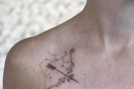 34 Best Sagittarius Tattoos Design And Ideas for Women And Men 2019 - Page  2 of 34 - TattoFit.Com Best Tattoo Blog! | Tatuaggio sagittario, Idee per  tatuaggi, Tatuaggi