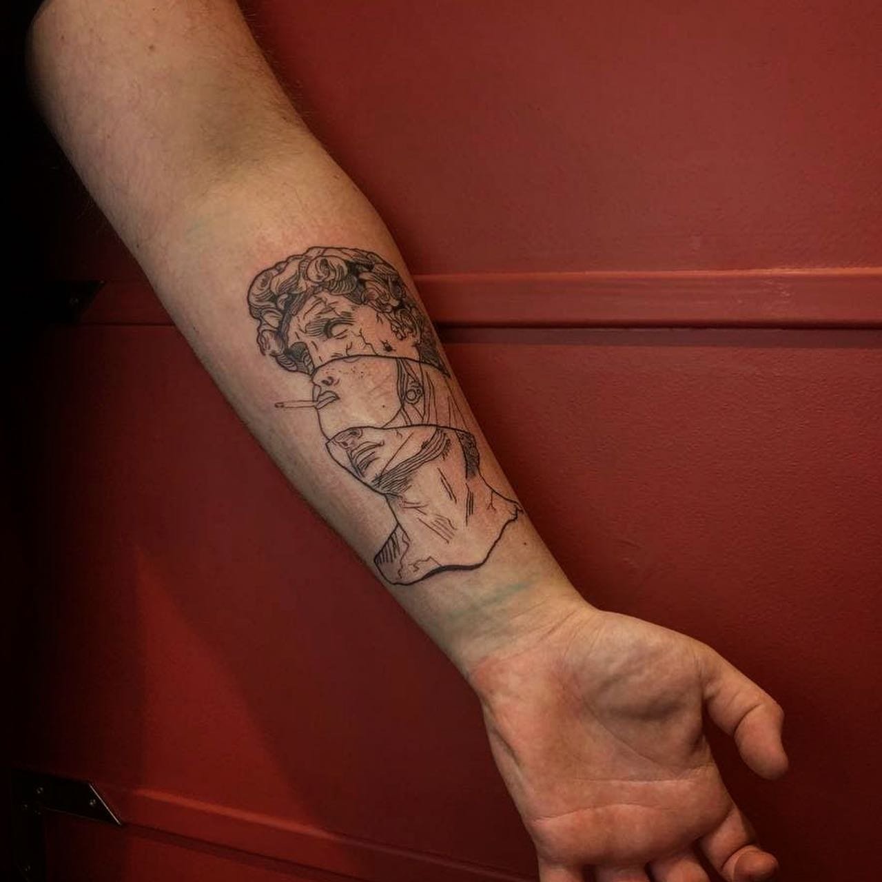 Really dig this style of art, I assume Renaissance art? Yeah just that  whole religious art shit looks good. : r/TattooDesigns
