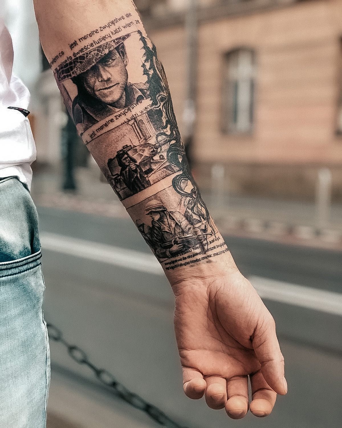 arm tattoo shoulder black men｜TikTok Search
