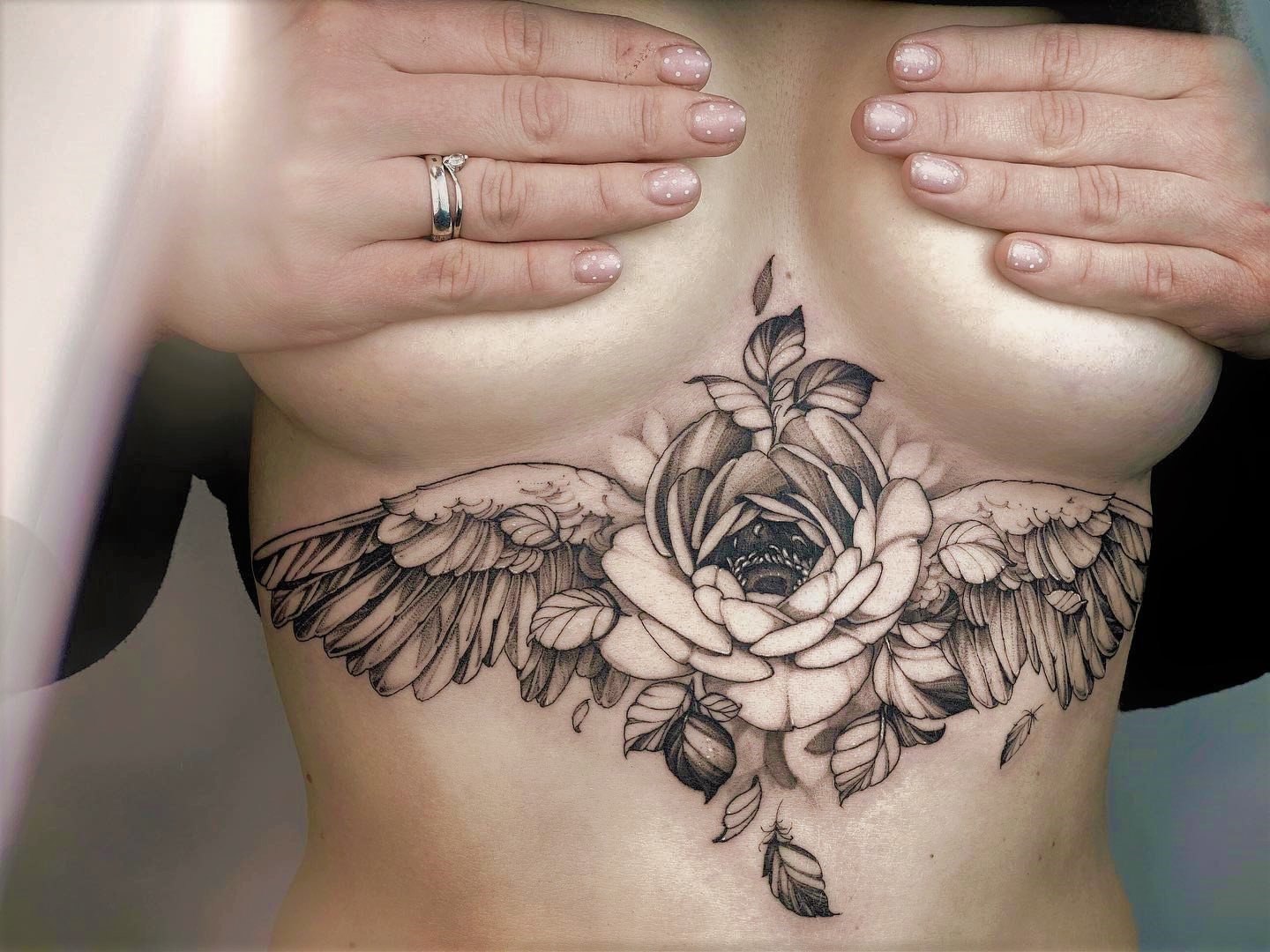 27+ Under boob tattoo designs for Women: Classy & Unique & With Meaning -  VeAn Tattoo