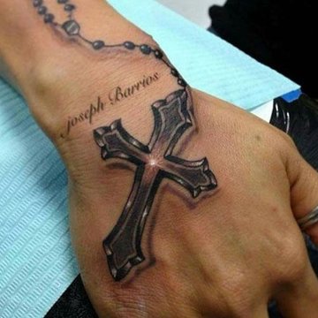 cross tattoo design
