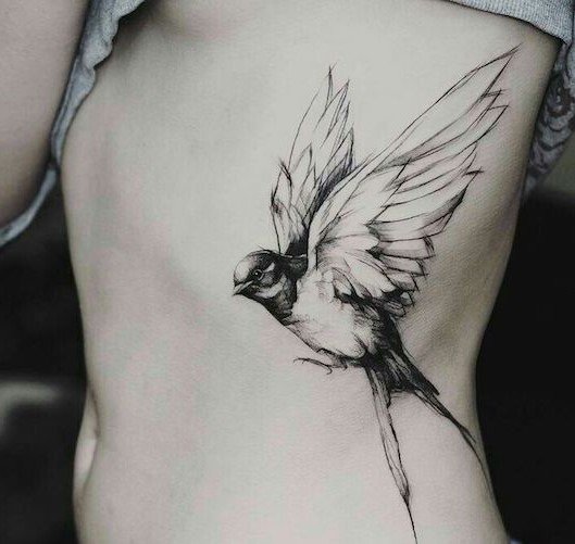 McMike - #swallow #tattoo #bird #animal #realistic #blackandgrey  #smalltattoo #armtattoo #kwadron #worldfamousink #alkmaar | Facebook