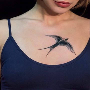 swallow tattoo design