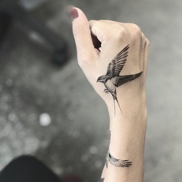 swallow tattoo – art of ima