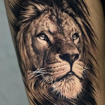 Pin on N | Lion head tattoos, Samurai tattoo design, Lion hand tattoo