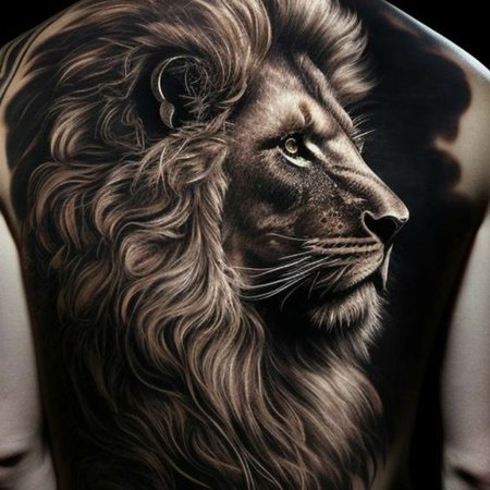 Lion Temporary Tattoo - Etsy