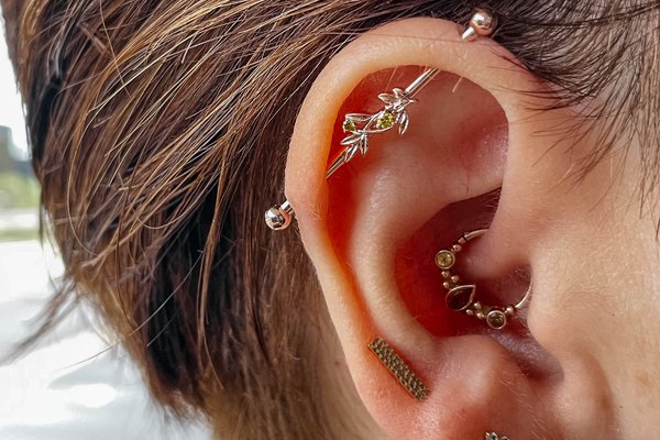 Industrial Piercing Healing Time And Pros And Cons Vean Tattoo